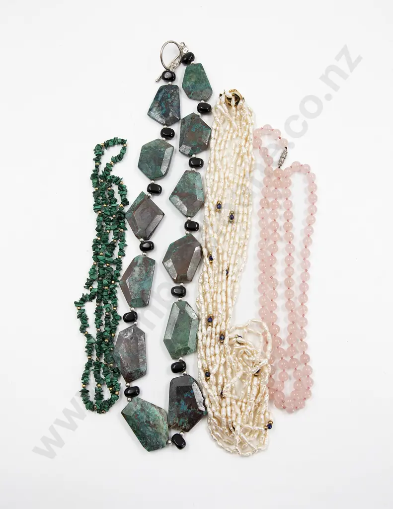 Four Bead Necklaces Image 1++