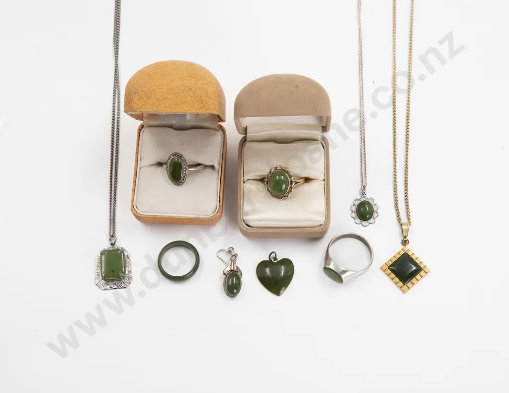 NZ Greenstone Jewellery Image 1++