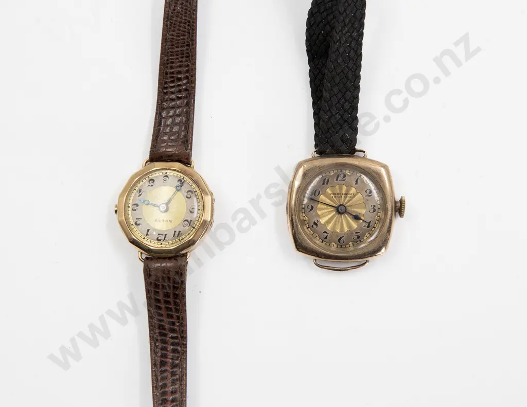 Two Vintage 9ct Cased Rolex Manual Wind Ladies Wrist Watches Image 1++