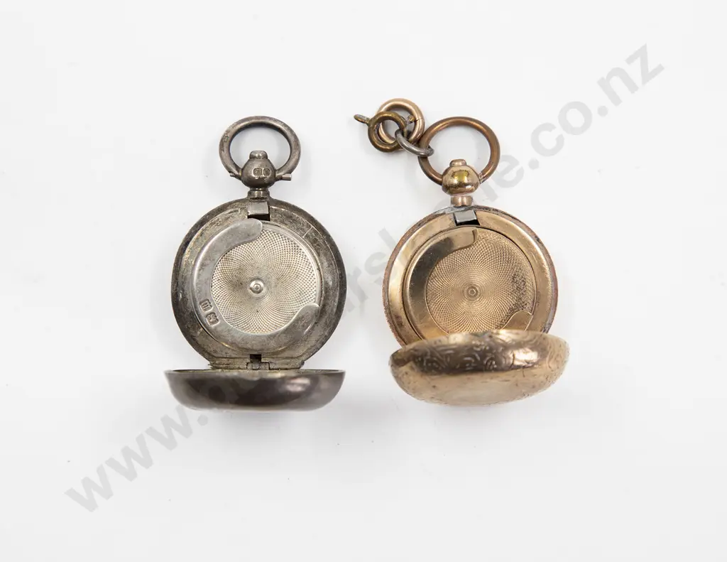 Edwardian Gold Plated Sovereign Case and S/S Case Image 1++