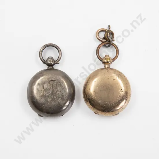 Edwardian Gold Plated Sovereign Case and S/S Case