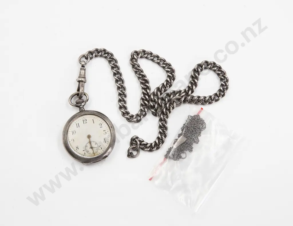 .935 Small Open Face Lever Wind Pocket Watch Image 1++