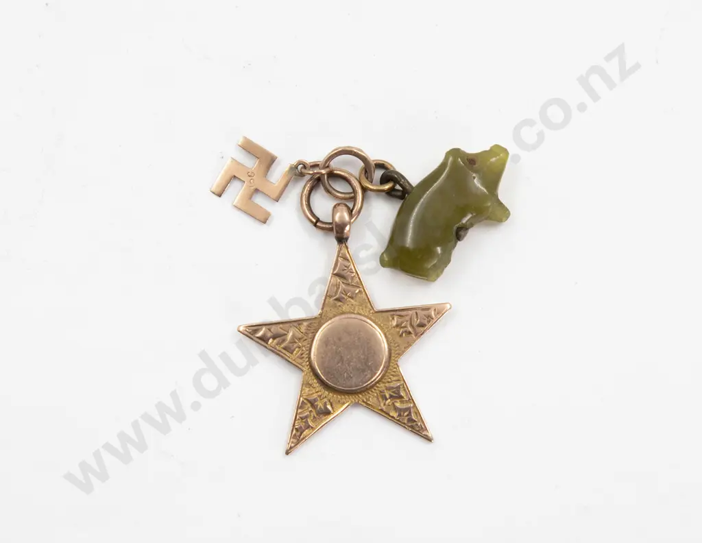 Victorian 9ct Star Charm Image 1++