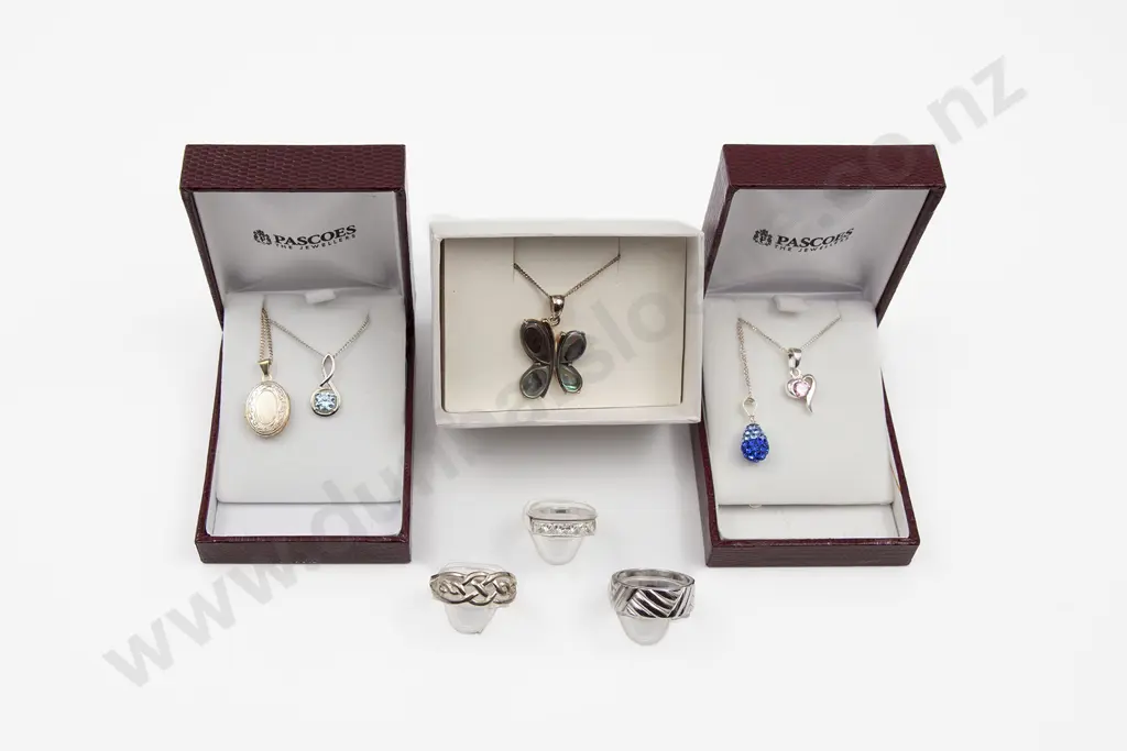 As New Silver & Crystal Jewellery Image 1++