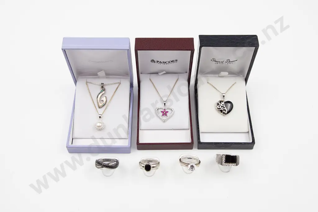 As New Silver & Crystal Jewellery Image 1++