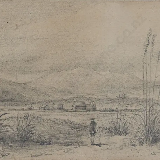 William Swainson (1789 - 1855) - Tararua Mountains