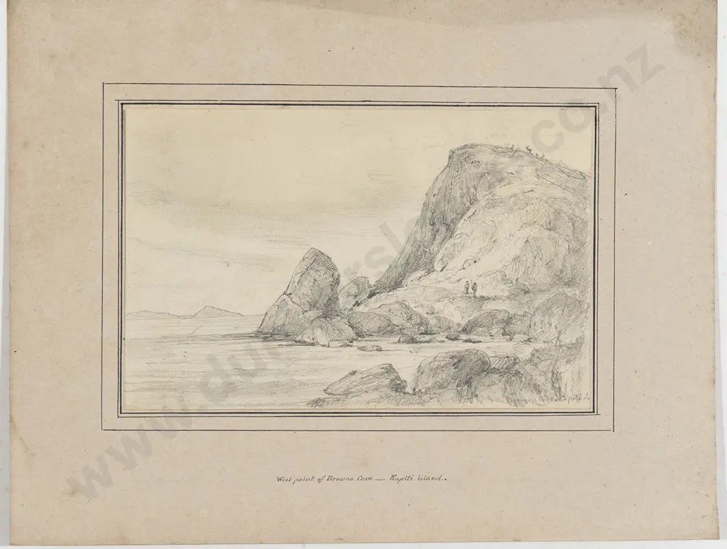William Swainson (1789 - 1855) - West Point of Browns Cove Image 1++