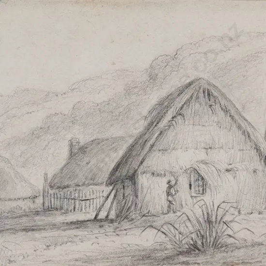 William Swainson (1789 - 1855) - Original Cottages of the First Settlers