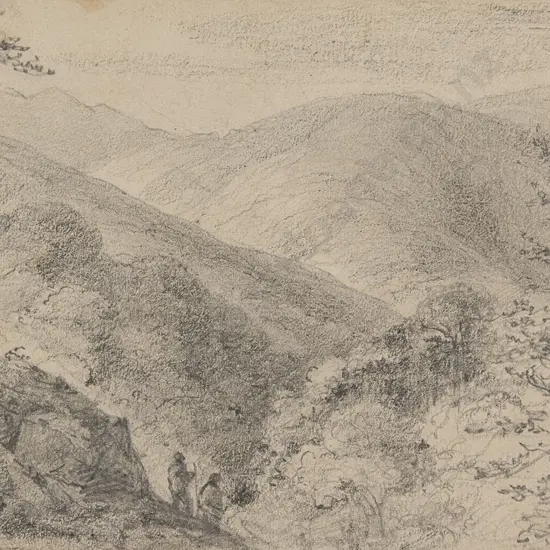 William Swainson (1789 - 1855) - Road Across the Mountains
