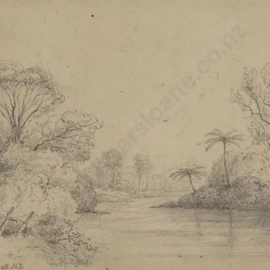 William Swainson (1789 - 1855) - The Grove at Hawkeshead
