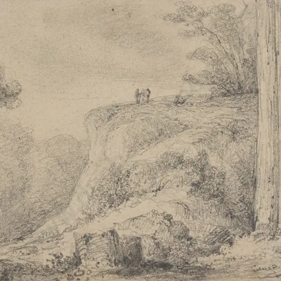William Swainson (1789 - 1855) - Cliffs near the Pakaratiki River Upper Hutt