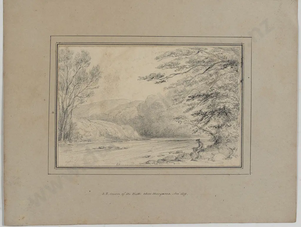 William Swainson (1789 - 1855) - SE Course of the Hutt Image 1++