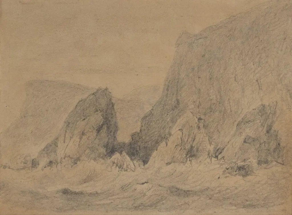 William Swainson (1789 - 1855) - The Two Points Forming Browns Cove Image 1++