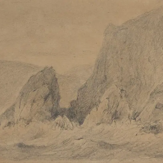 William Swainson (1789 - 1855) - The Two Points Forming Browns Cove