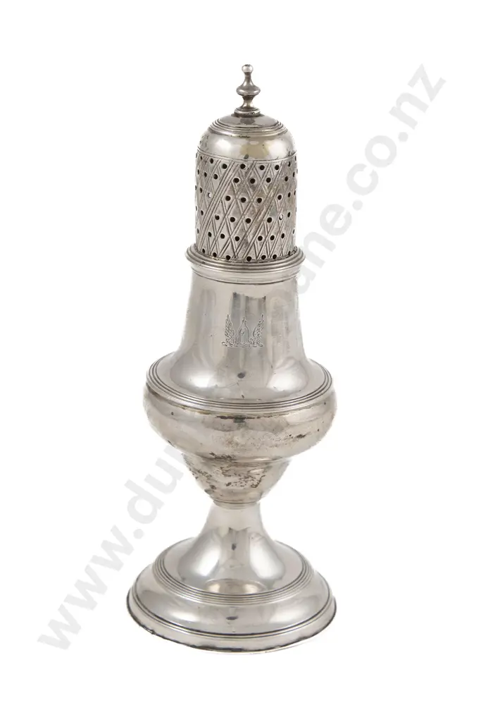 Geo III S/S Sugar Caster Image 1++