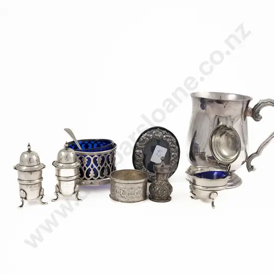 Composed S/S 3 Piece Circular Cruet Set