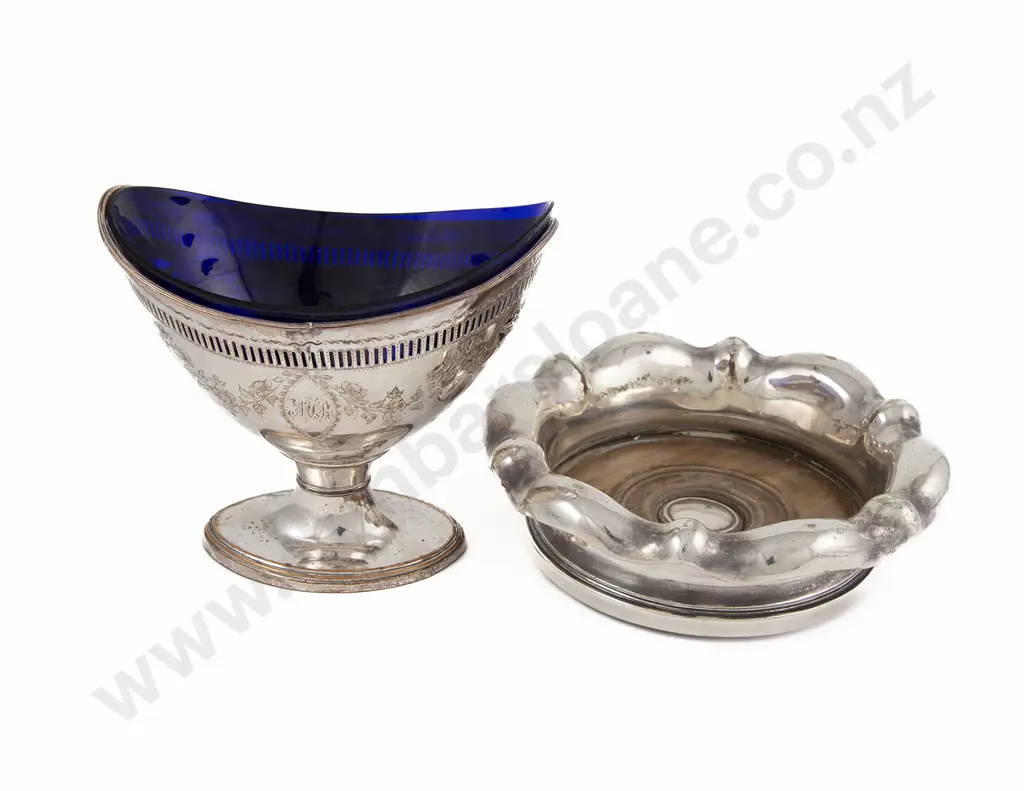 C19th Sheffield Plate Sugar Bowl Image 1++