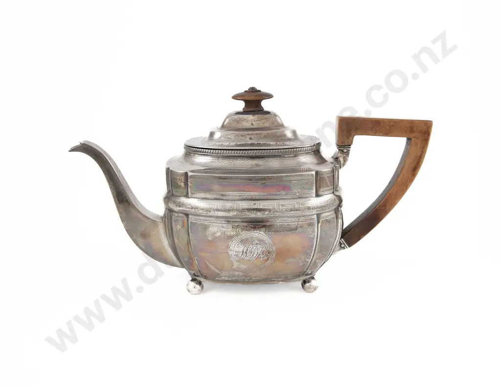 Geo III S/S Teapot Image 1++