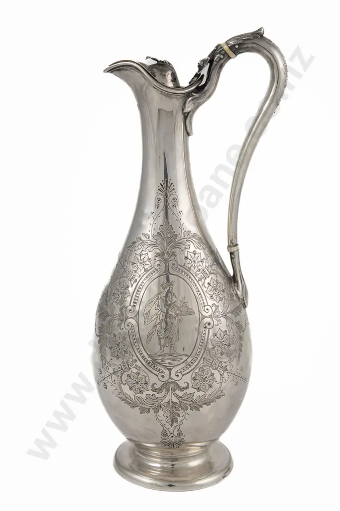 Elegant Vict S/S Wine Ewer Image 1++