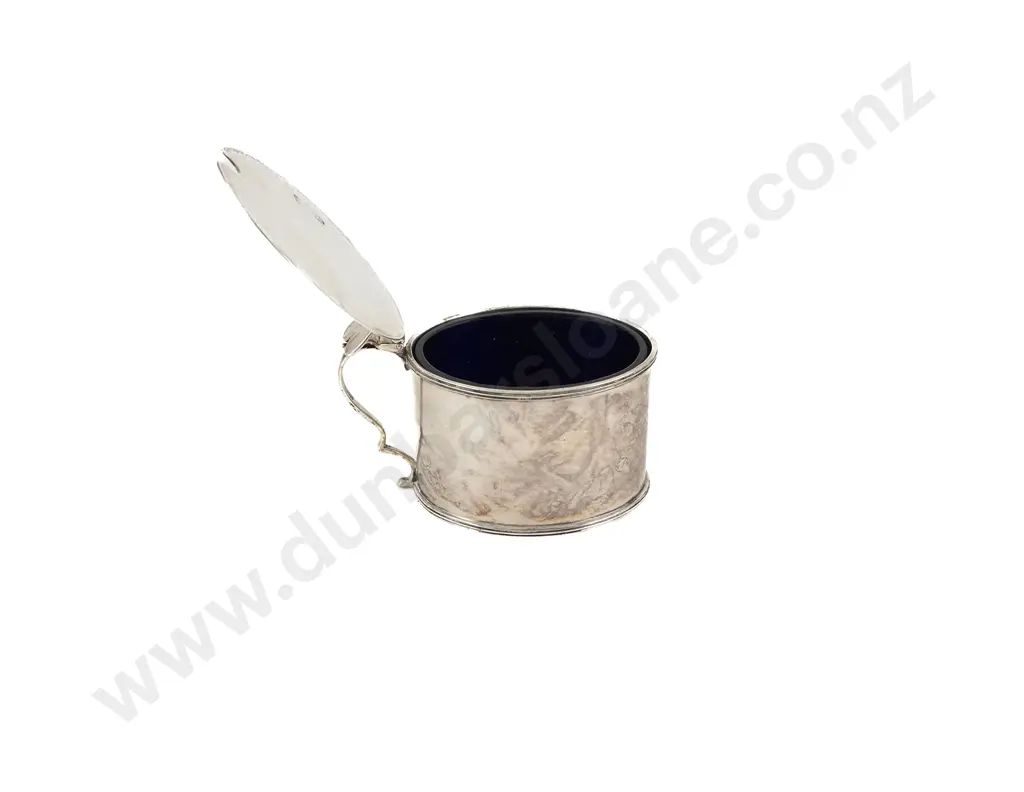 Geo III S/S Mustard Pot Image 1++