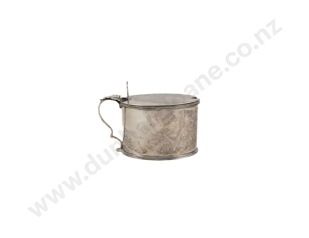 Geo III S/S Mustard Pot Image 1++