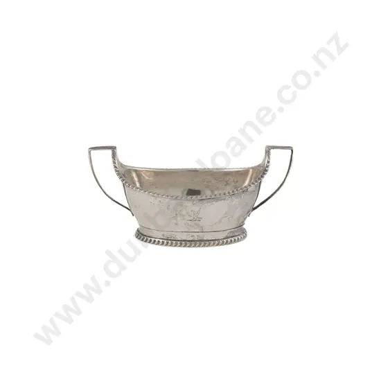 Geo III S/S Sugar Bowl