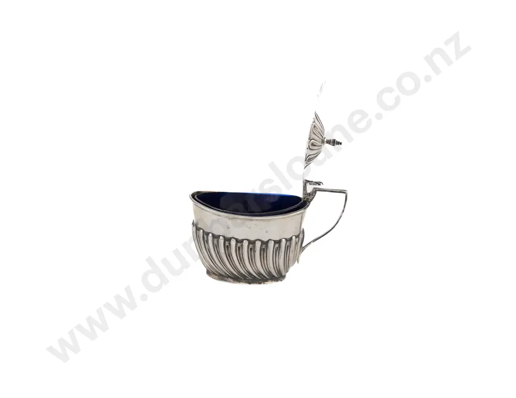 Geo V S/S Mustard Pot Image 1++