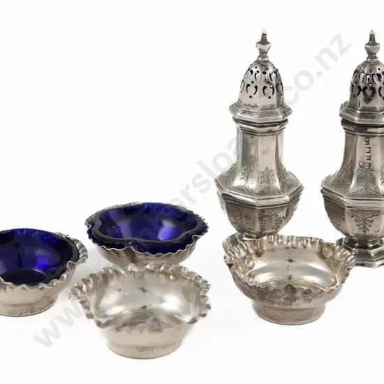 Pair Of Vict S/S Pepperettes