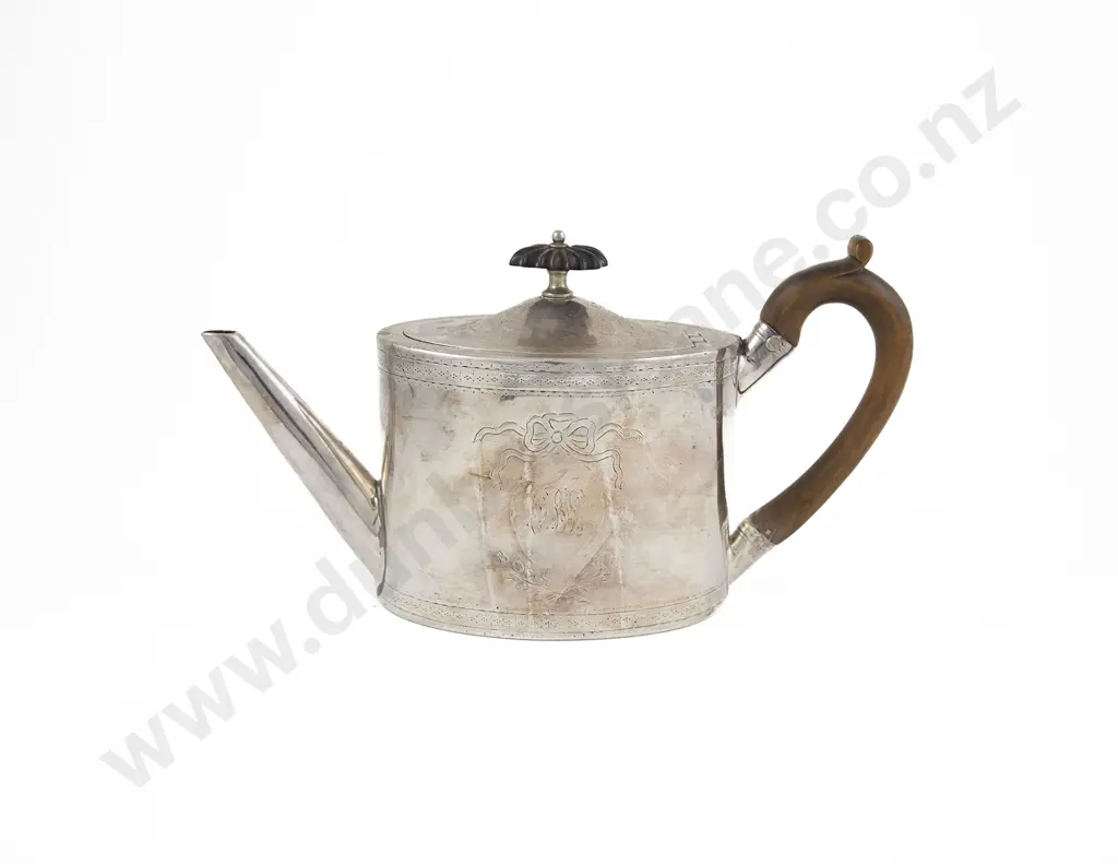 Georgian S/S Teapot Image 1++