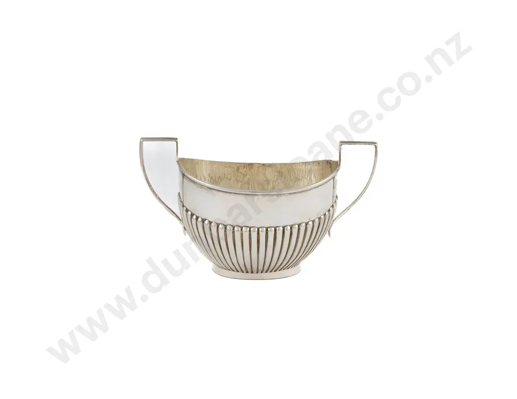 Edw VII S/S Two Handled Sugar Bowl Image 1++