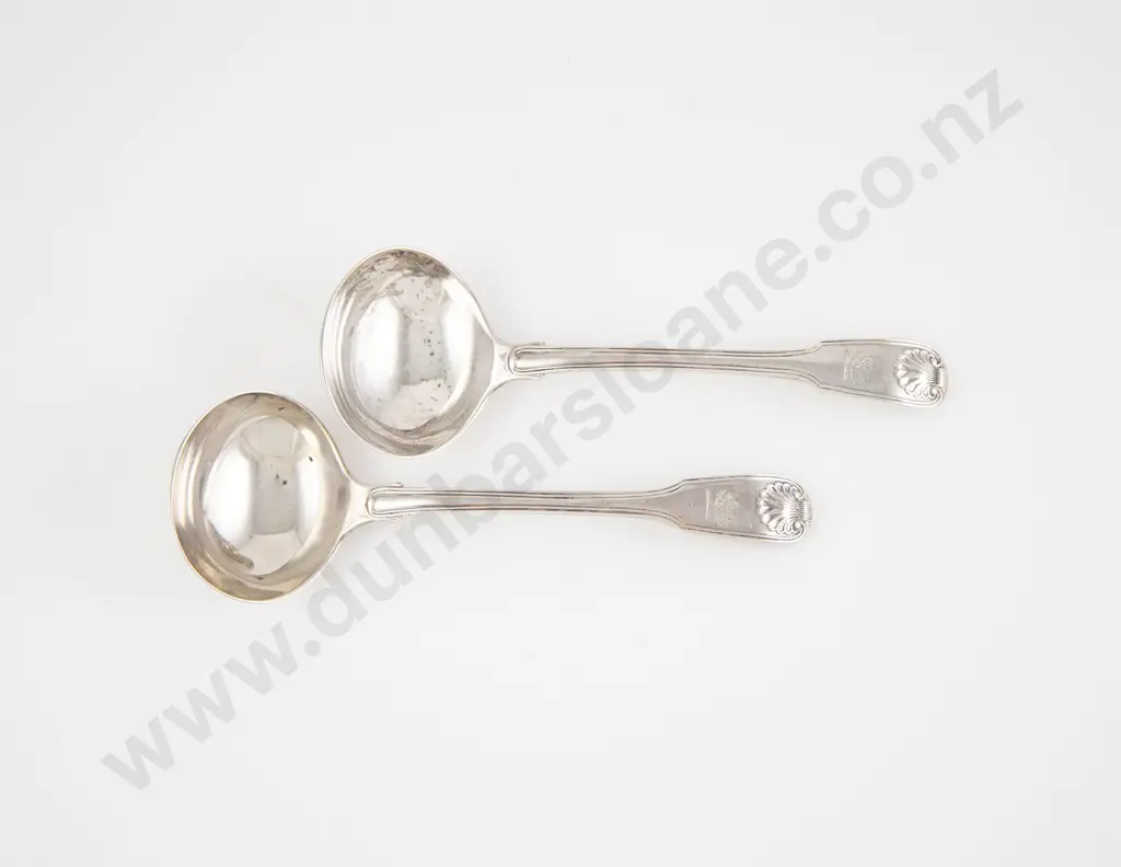 Pair Of Geo IV S/S Sauce Ladles Image 1++