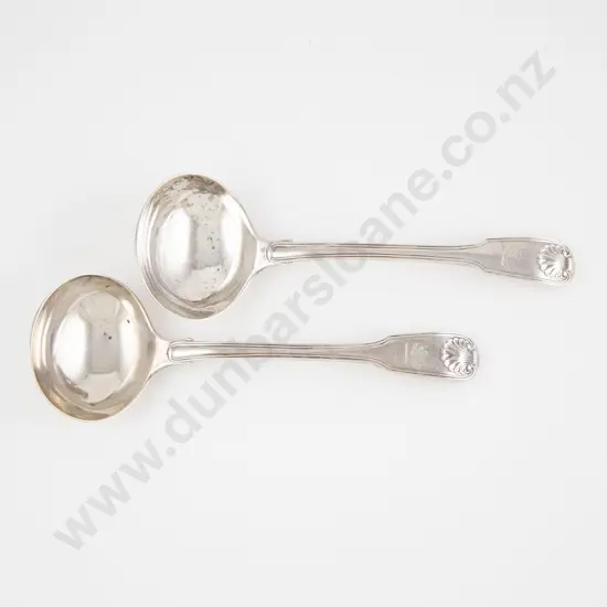Pair Of Geo IV S/S Sauce Ladles