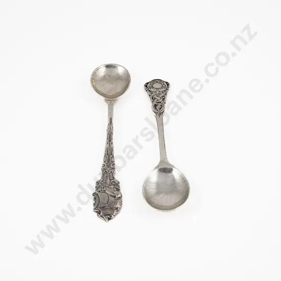 Two Fine Arts & Crafts S/S Spoons By Ramsden & Carr