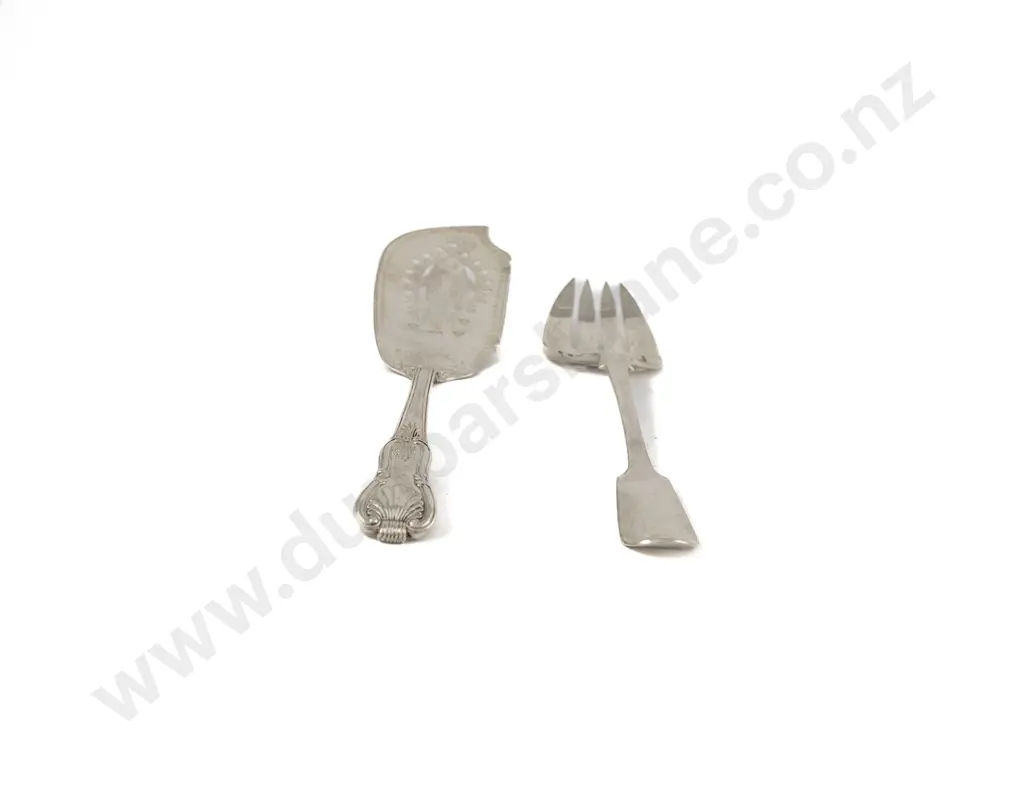 Composed S/S Fish Slice & Fork Image 1++