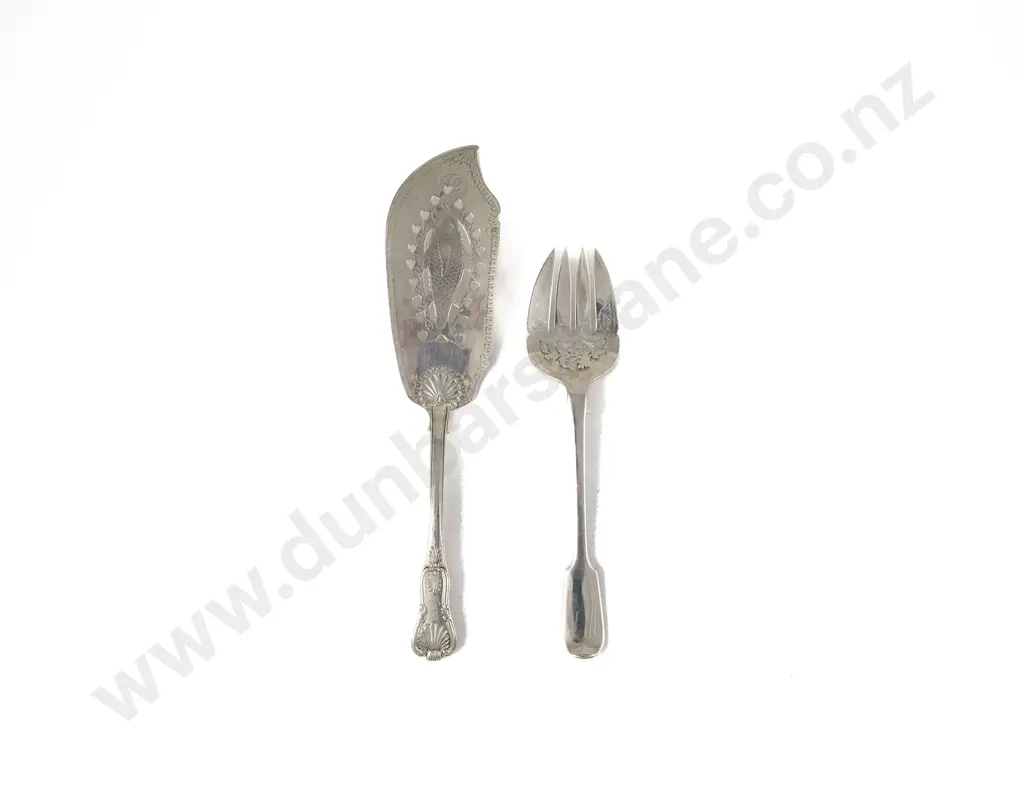 Composed S/S Fish Slice & Fork Image 1++