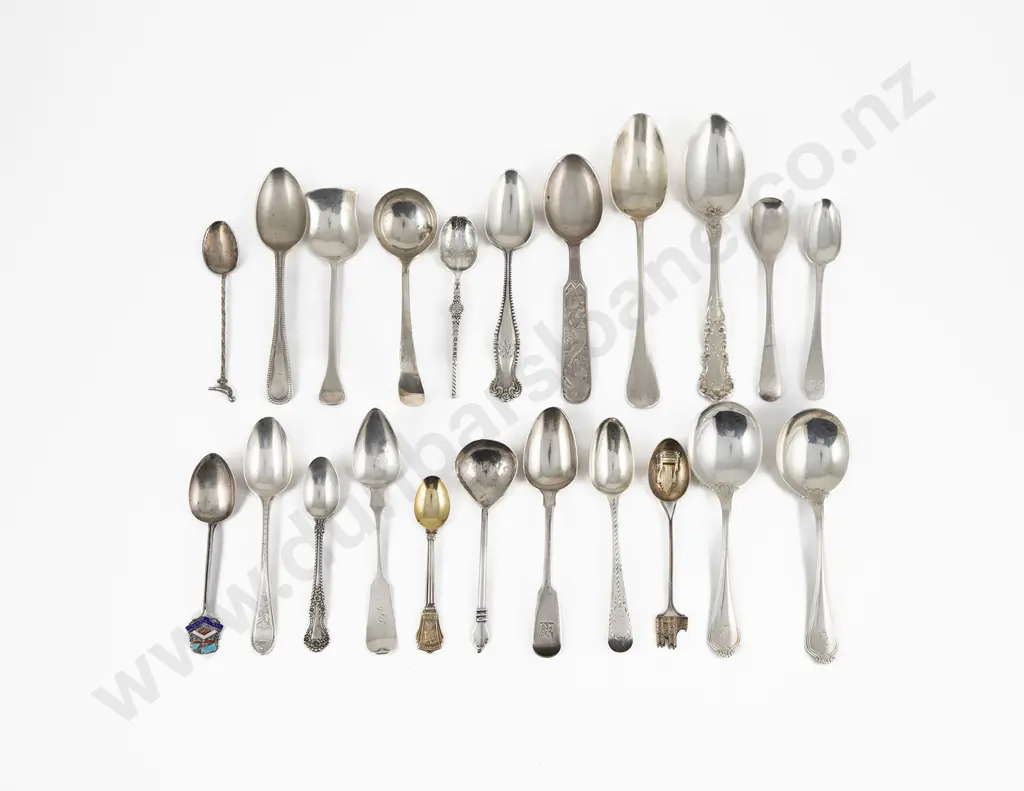 22 Various S/S Spoons Image 1++