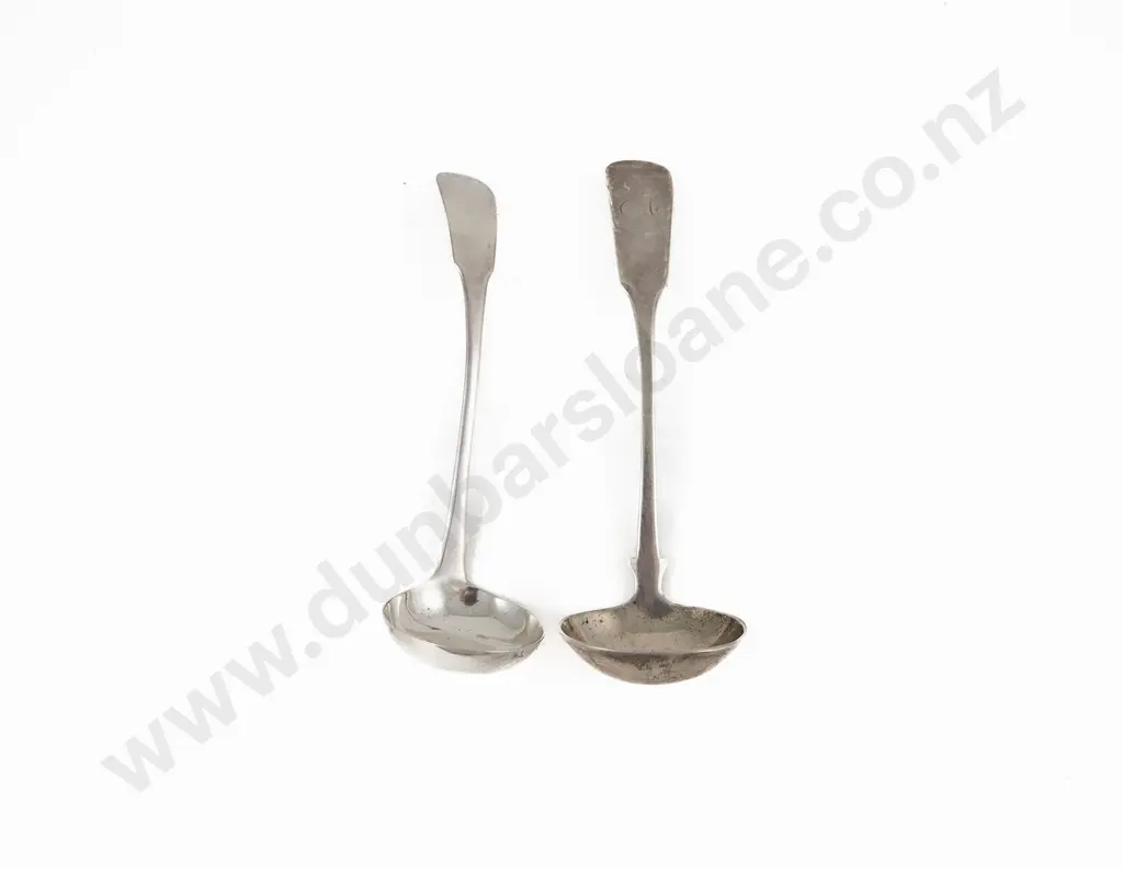 C19th Aberdeen S/S Sauce Ladle By William Brand Image 1++