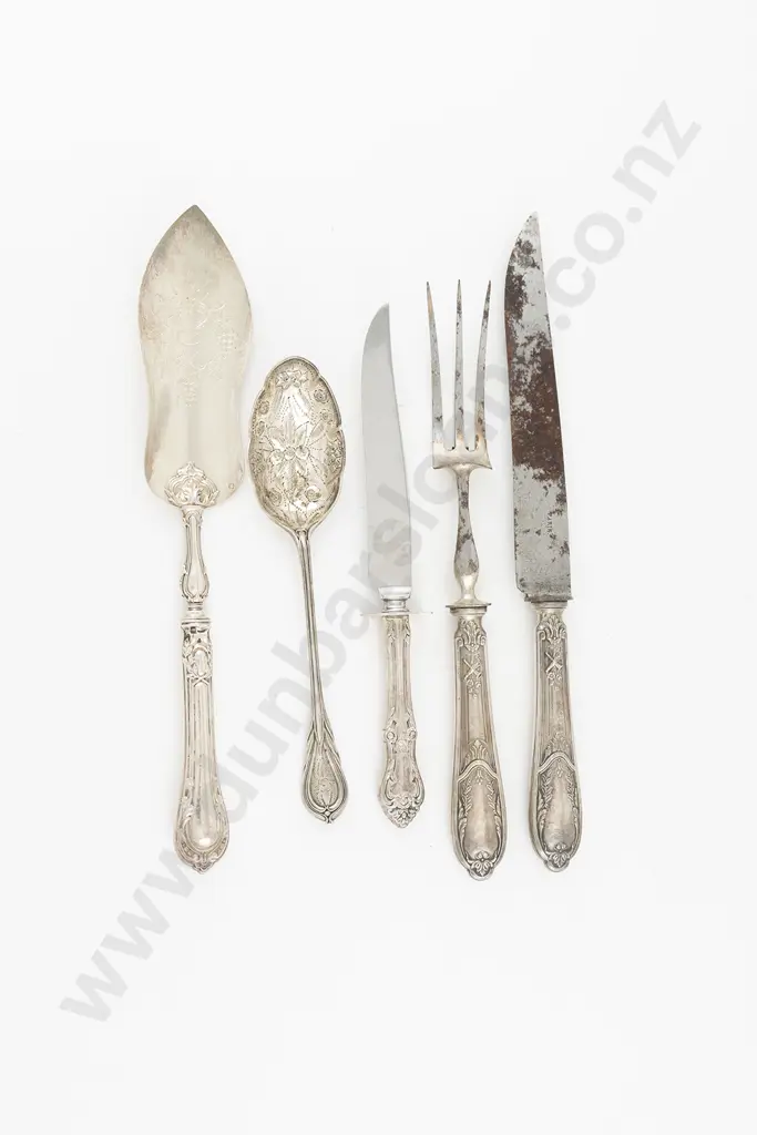 French 2 Piece Carving Set Image 1++