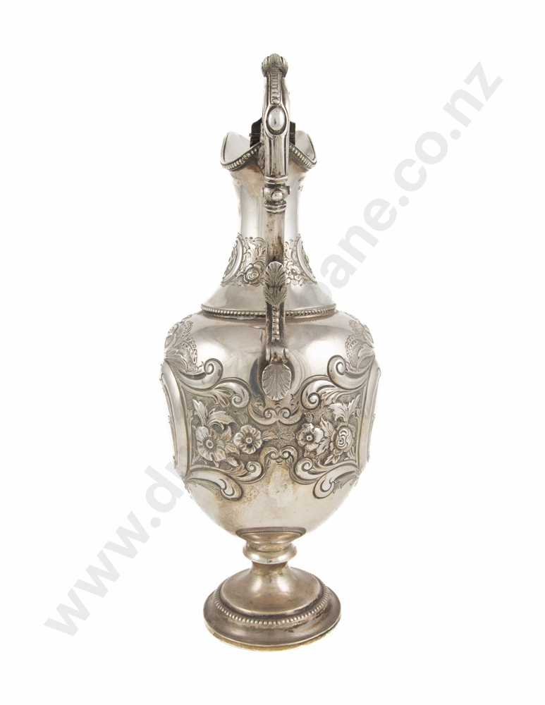 Vict Irish S/S Wine Ewer Image 1++