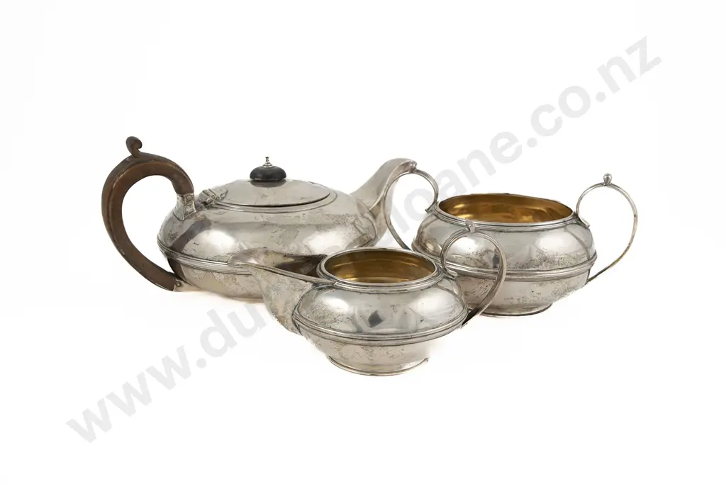 Composed Geo IV S/S 3 Piece Teaset Image 1++