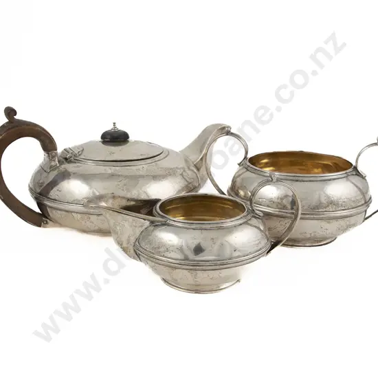 Composed Geo IV S/S 3 Piece Teaset