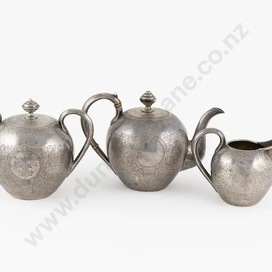 .84 Standard Silver 3pce Teaset