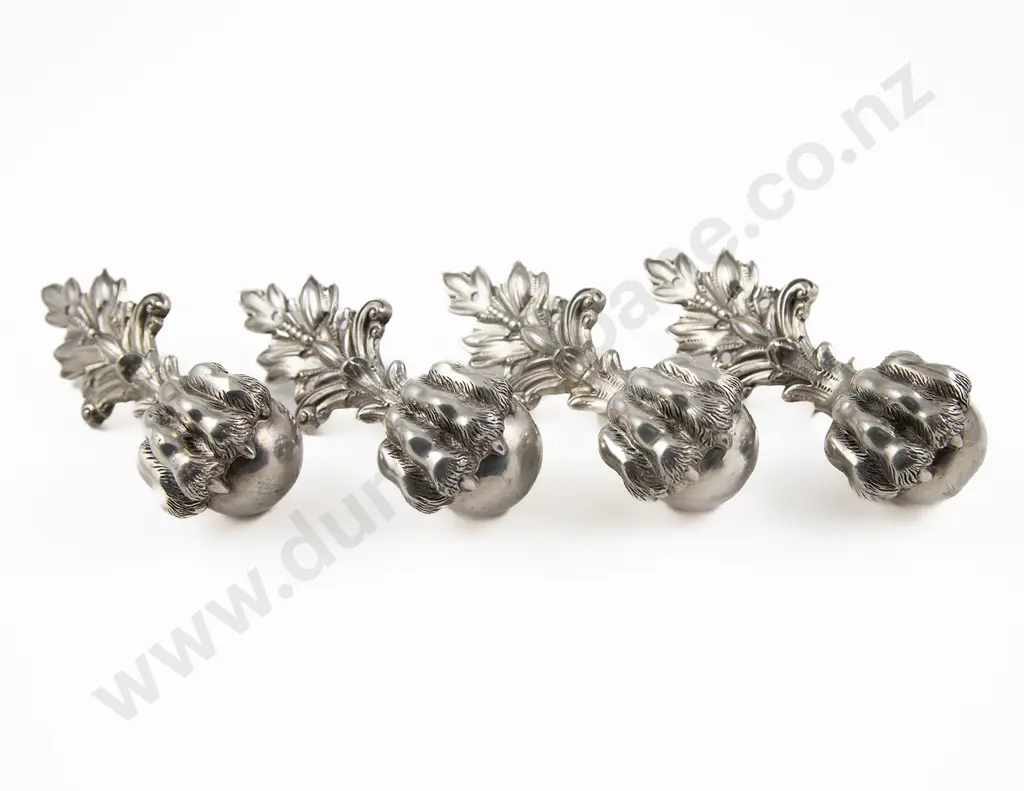 Set Of Four Edw VII S/S Trophy Legs Image 1++
