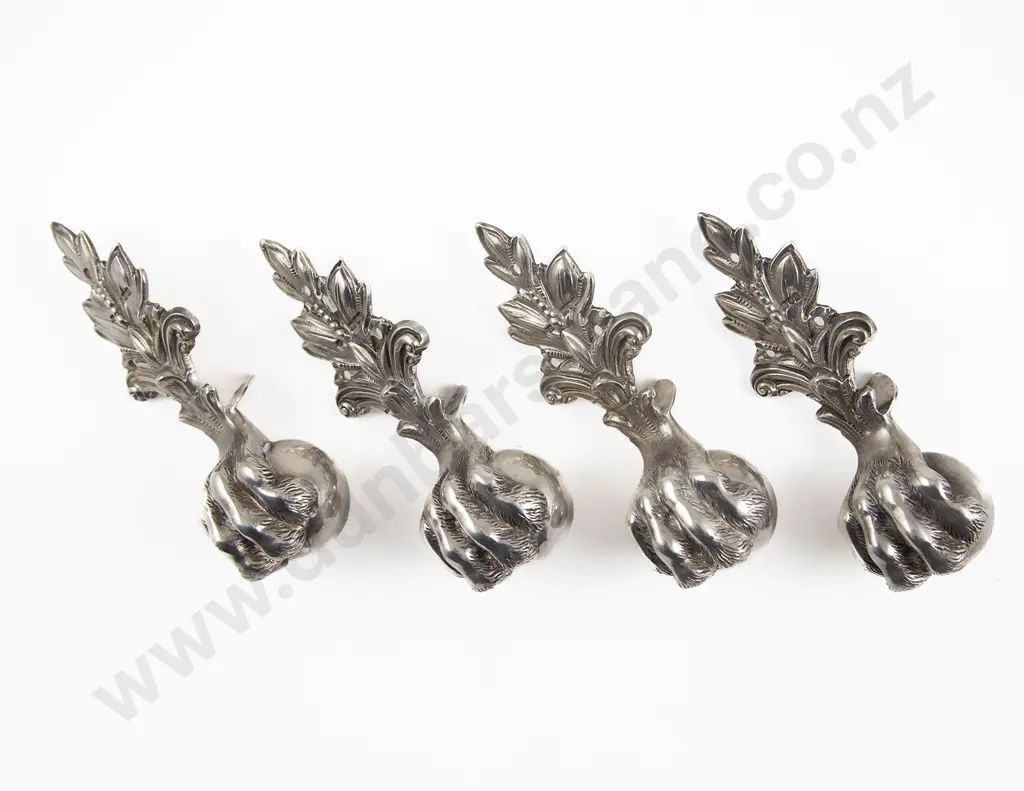 Set Of Four Edw VII S/S Trophy Legs Image 1++