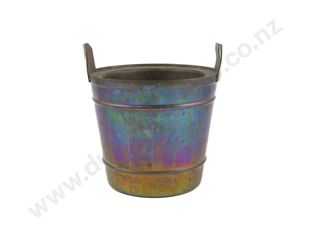 Worn Silver Ice Bucket Image 1++