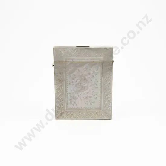 Vict MOP Calling Card Case