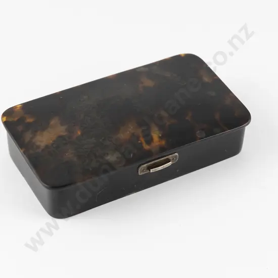 GeoV Tortoise Shell Sewing Box