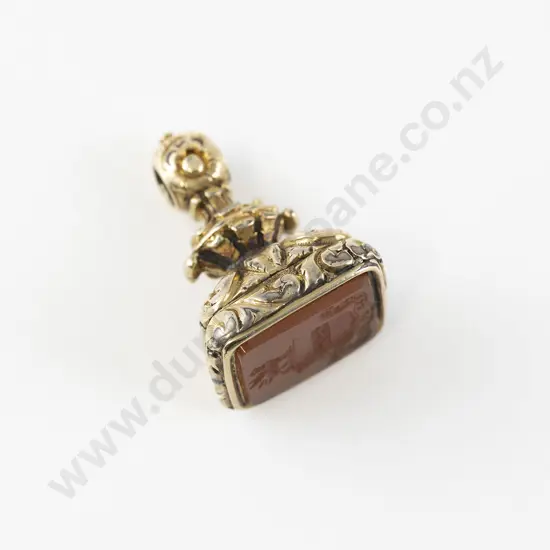 Victorian 15ct Fancy Seal Fob