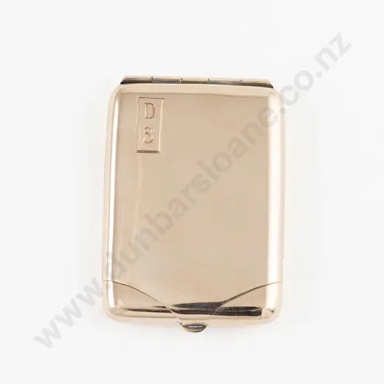 9ct Silver Lined Vesta Case