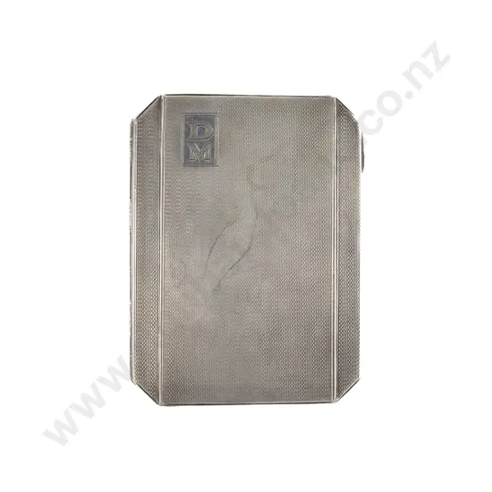 Art Deco S/S Cigarette Case